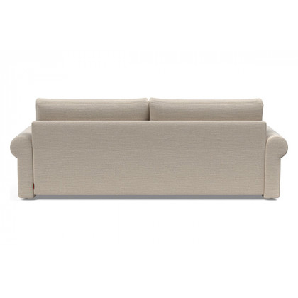 Innovation Living Vilander Sofa Bed With Roll Arms - 612 Blida Sand Grey