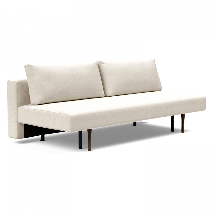 Innovation Living Conlix Sofa Bed Smoked Oak - 531 Bouclé Off White