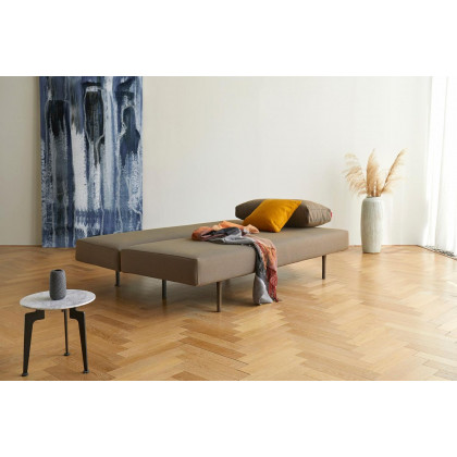 Innovation Living Conlix Sofa Bed Smoked Oak - 531 Bouclé Off White
