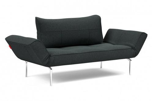 Innovation Living™ Zeal Straw Daybed - 534 Bouclé Black Raven