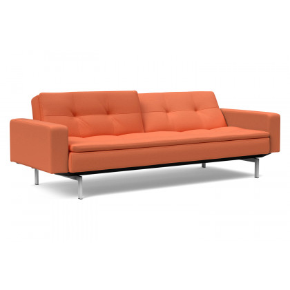 Innovation Living Dublexo Stainless Steel Sofa Bed with Arms - 581 Argus Rust