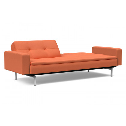 Innovation Living Dublexo Stainless Steel Sofa Bed with Arms - 581 Argus Rust