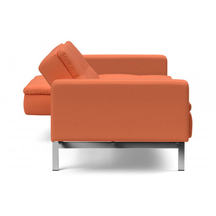 Innovation Living Dublexo Stainless Steel Sofa Bed with Arms - 581 Argus Rust