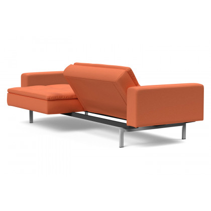Innovation Living Dublexo Stainless Steel Sofa Bed with Arms - 581 Argus Rust
