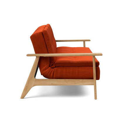 Innovation Living Dublexo Frej Sofa Bed Oak - 506 Elegance Paprika