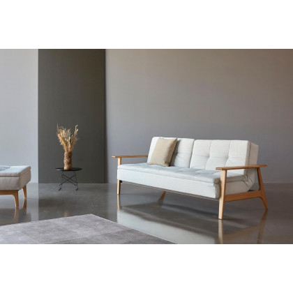 Innovation Living Dublexo Frej Sofa Bed Oak - 506 Elegance Paprika