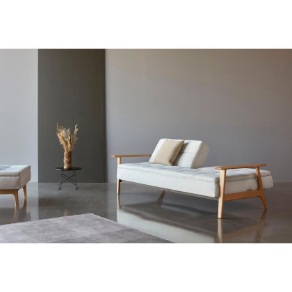 Innovation Living Dublexo Frej Sofa Bed Oak - 506 Elegance Paprika