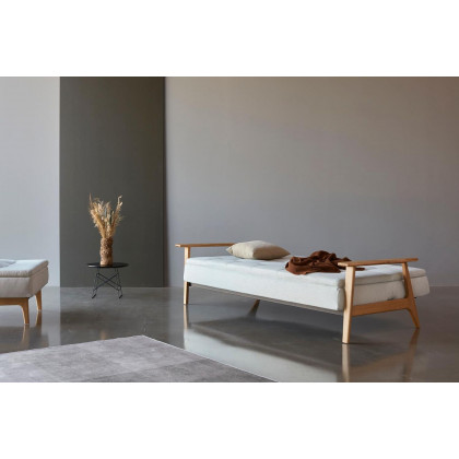 Innovation Living Dublexo Frej Sofa Bed Oak - 506 Elegance Paprika