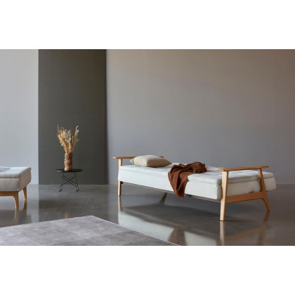 Innovation Living Dublexo Frej Sofa Bed Oak - 506 Elegance Paprika
