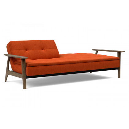 Innovation Living Dublexo Frej Sofa Bed Smoked Oak - 506 Elegance Paprika