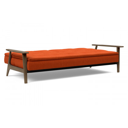 Innovation Living Dublexo Frej Sofa Bed Smoked Oak - 506 Elegance Paprika