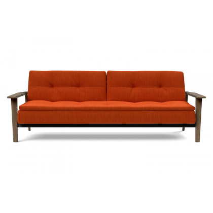 Innovation Living Dublexo Frej Sofa Bed Smoked Oak - 506 Elegance Paprika