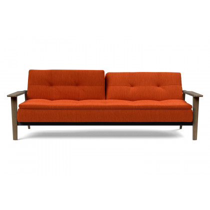 Innovation Living Dublexo Frej Sofa Bed Smoked Oak - 506 Elegance Paprika