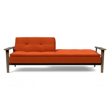 Innovation Living Dublexo Frej Sofa Bed Smoked Oak - 506 Elegance Paprika