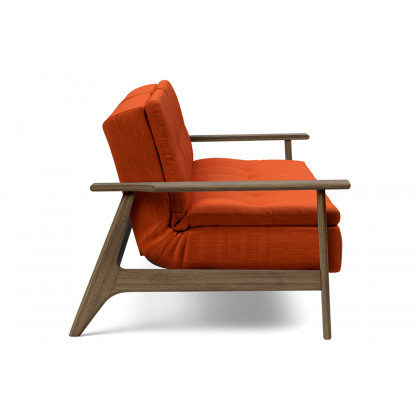 Innovation Living Dublexo Frej Sofa Bed Smoked Oak - 506 Elegance Paprika