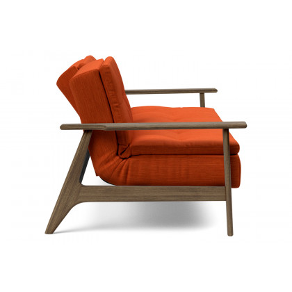 Innovation Living Dublexo Frej Sofa Bed Smoked Oak - 506 Elegance Paprika
