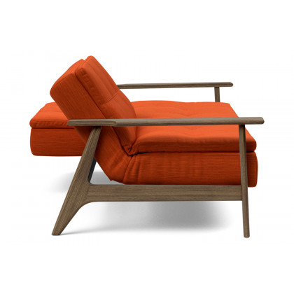 Innovation Living Dublexo Frej Sofa Bed Smoked Oak - 506 Elegance Paprika