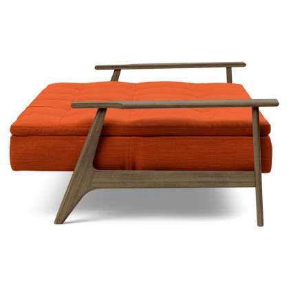Innovation Living Dublexo Frej Sofa Bed Smoked Oak - 506 Elegance Paprika