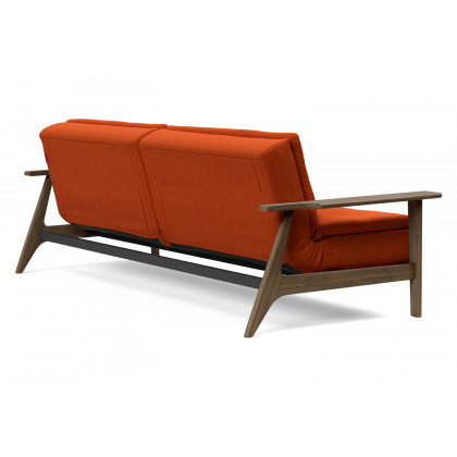 Innovation Living Dublexo Frej Sofa Bed Smoked Oak - 506 Elegance Paprika