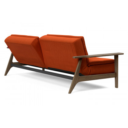 Innovation Living Dublexo Frej Sofa Bed Smoked Oak - 506 Elegance Paprika