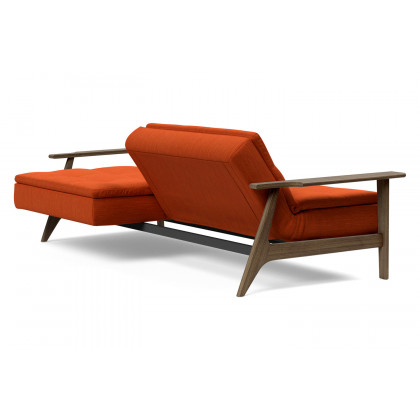Innovation Living Dublexo Frej Sofa Bed Smoked Oak - 506 Elegance Paprika