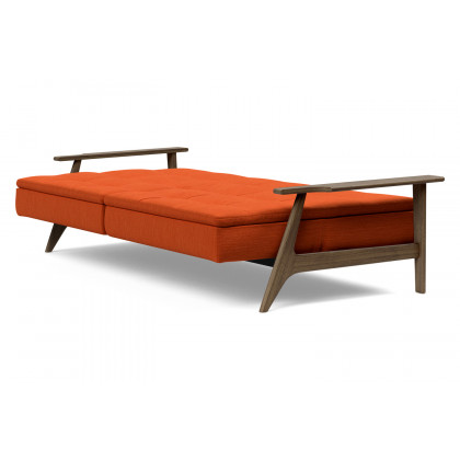 Innovation Living Dublexo Frej Sofa Bed Smoked Oak - 506 Elegance Paprika