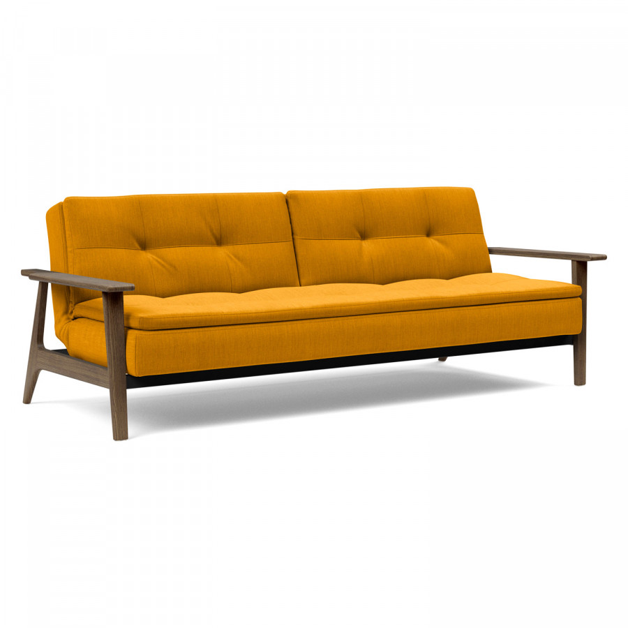 Innovation Living Dublexo Frej Sofa Bed Smoked Oak - 507 Elegance Burned Curry