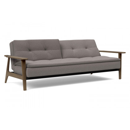 Innovation Living Dublexo Frej Sofa Bed Smoked Oak - 521 Mixed Dance Gray