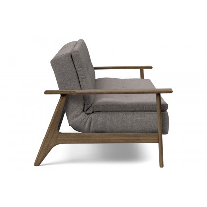 Innovation Living Dublexo Frej Sofa Bed Smoked Oak - 521 Mixed Dance Gray
