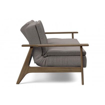 Innovation Living Dublexo Frej Sofa Bed Smoked Oak - 521 Mixed Dance Gray