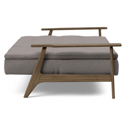 Innovation Living Dublexo Frej Sofa Bed Smoked Oak - 521 Mixed Dance Gray