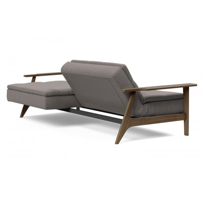 Innovation Living Dublexo Frej Sofa Bed Smoked Oak - 521 Mixed Dance Gray