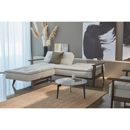 Innovation Living Dublexo Frej Sofa Bed Smoked Oak - 521 Mixed Dance Gray