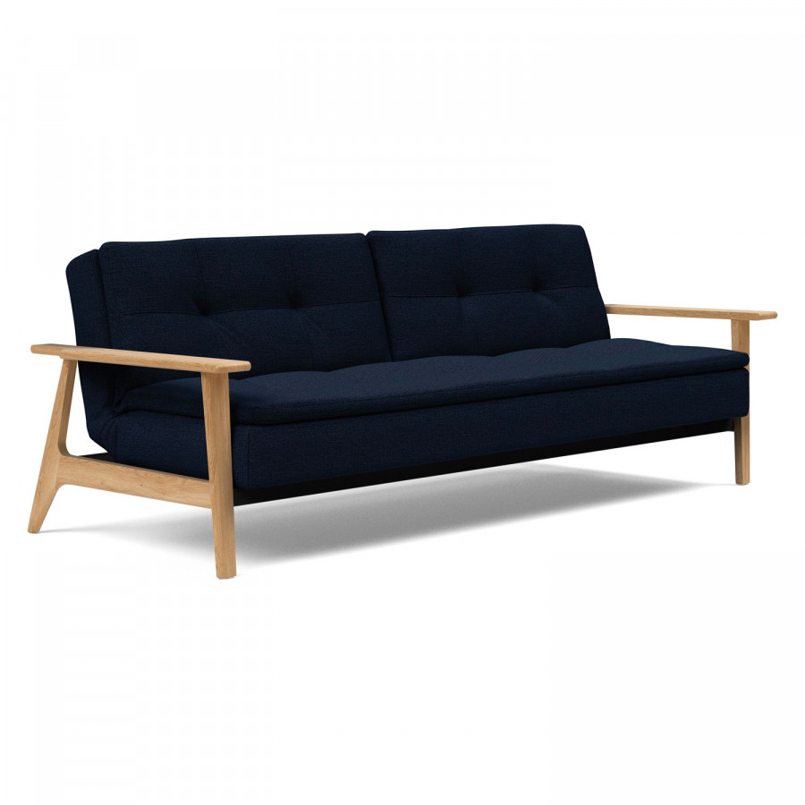 Innovation Living Dublexo Frej Sofa Bed Oak - 528 Mixed Dance Blue