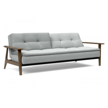 Innovation Living Dublexo Frej Sofa Bed Smoked Oak - 538 Melange Light Gray