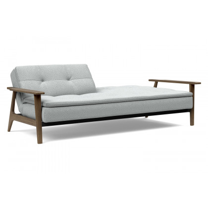 Innovation Living Dublexo Frej Sofa Bed Smoked Oak - 538 Melange Light Gray