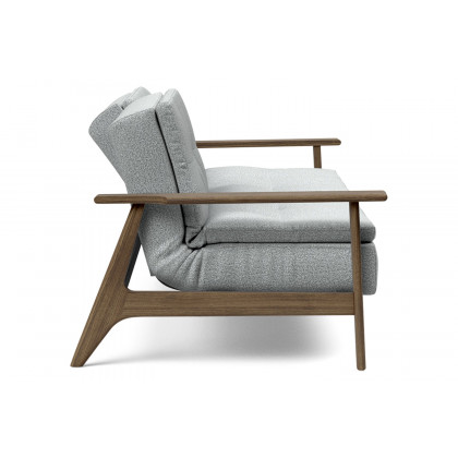 Innovation Living Dublexo Frej Sofa Bed Smoked Oak - 538 Melange Light Gray