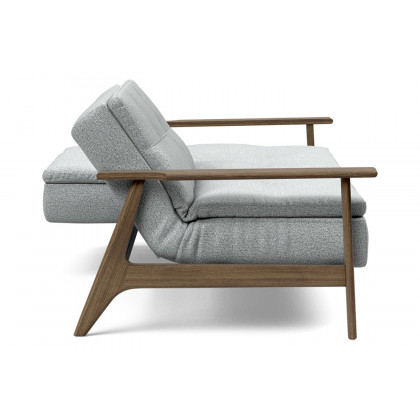 Innovation Living Dublexo Frej Sofa Bed Smoked Oak - 538 Melange Light Gray