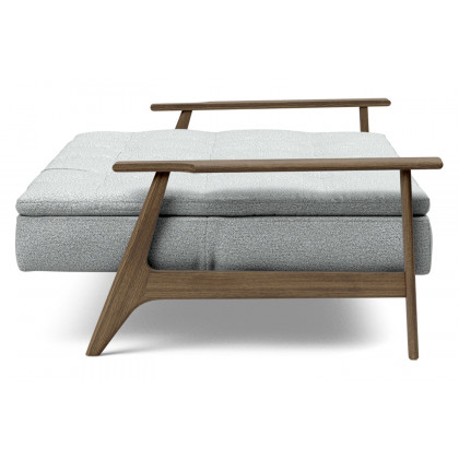 Innovation Living Dublexo Frej Sofa Bed Smoked Oak - 538 Melange Light Gray