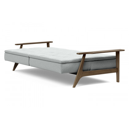 Innovation Living Dublexo Frej Sofa Bed Smoked Oak - 538 Melange Light Gray