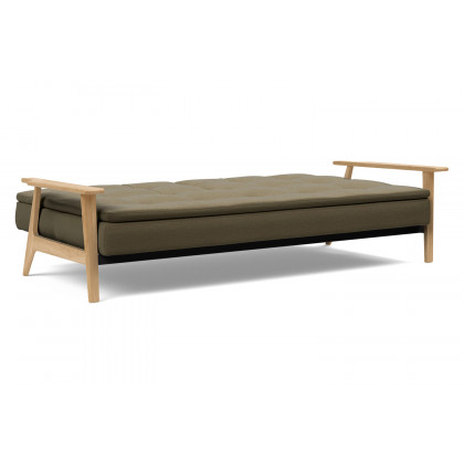 Innovation Living Dublexo Frej Sofa Bed Oak - 575 Vivus Dusty Olive