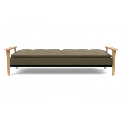 Innovation Living Dublexo Frej Sofa Bed Oak - 575 Vivus Dusty Olive