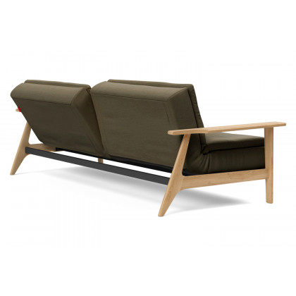 Innovation Living Dublexo Frej Sofa Bed Oak - 575 Vivus Dusty Olive