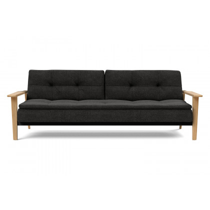 Innovation Living Dublexo Frej Sofa Bed Oak - 577 Kenya Dark Gray