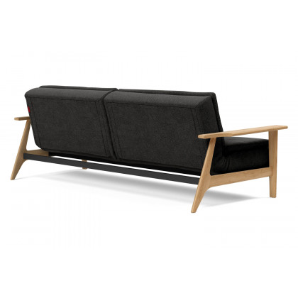Innovation Living Dublexo Frej Sofa Bed Oak - 577 Kenya Dark Gray