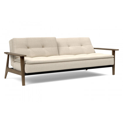Innovation Living Dublexo Frej Sofa Bed Smoked Oak - 586 Phobos Latte