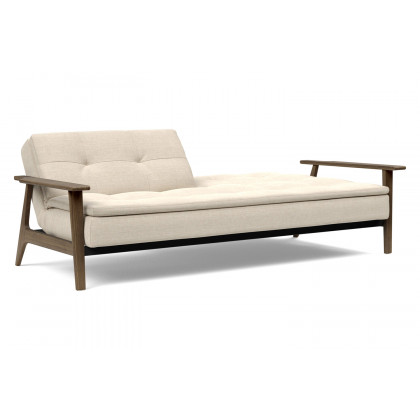Innovation Living Dublexo Frej Sofa Bed Smoked Oak - 586 Phobos Latte