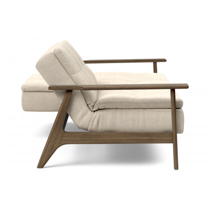 Innovation Living Dublexo Frej Sofa Bed Smoked Oak - 586 Phobos Latte