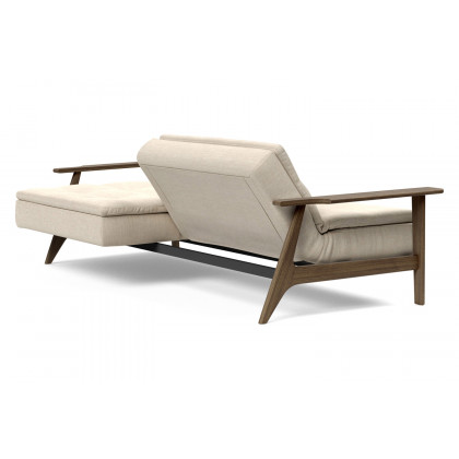Innovation Living Dublexo Frej Sofa Bed Smoked Oak - 586 Phobos Latte