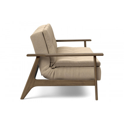 Innovation Living Dublexo Frej Sofa Bed Smoked Oak - 587 Phobos Mocha